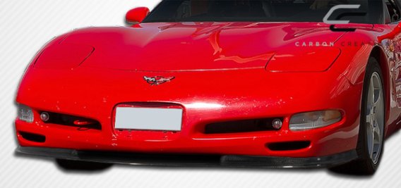 1997-2004 Corvette C5 Carbon Creations Vortex Front Lip Under Spoiler Air Dam - 1 Piece