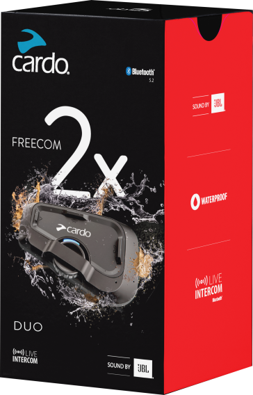 Cardo FRC2X103 Freecom 2X Bluetooth Headset Duo