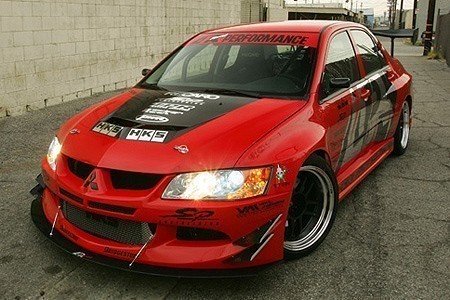 APR Performance EVIL-R Wide body Kit fits 2003-2005 Mitsubishi EVO 8