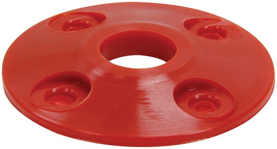 Allstar Performance ALL18432 Plastic Scuff Plates, Red