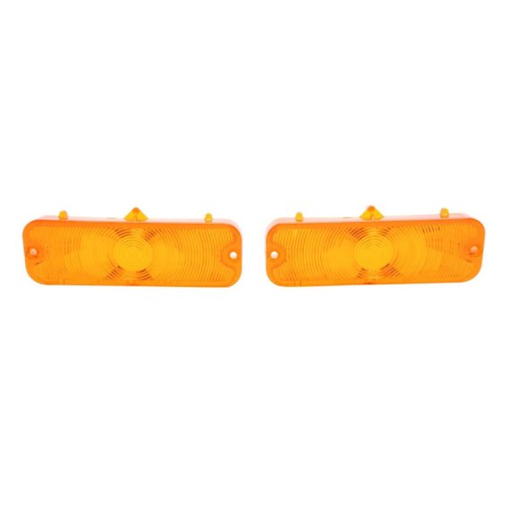 1964 Parking Light Lens, Amber, Sold as a Pair