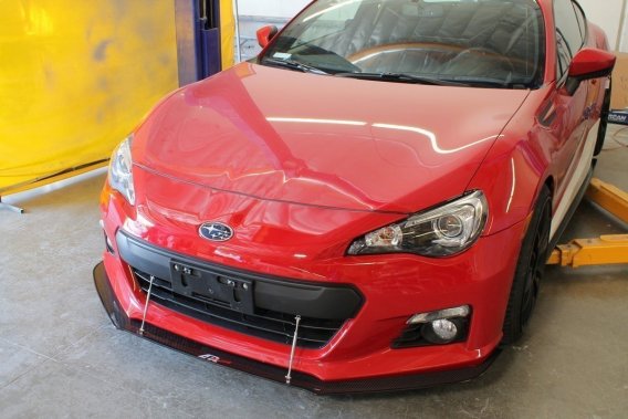 APR Performance Carbon Fiber Wind Splitter With Rods fits 2013-2016 Subaru BRZ