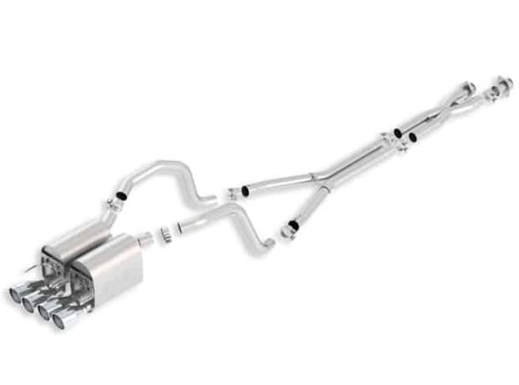 C6 Corvette Exhaust Borla SportII Catback Exhaust 140452