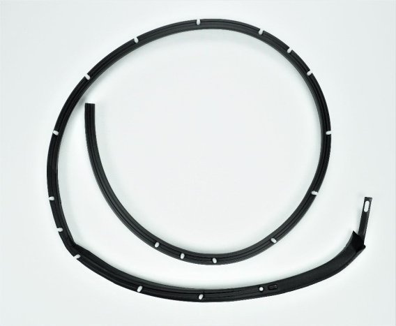 1968-1969 C3 Corvette T-Top Inner LH Drivers Side Weatherstrip