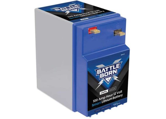 Battle Born Batteries 12V 100AH Smart LiFePO4 Deep Cycle Battery BBGC2I