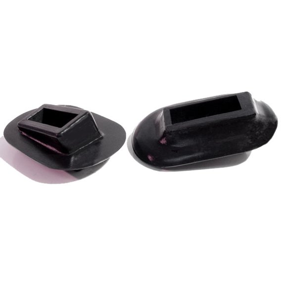 Metro SUPERsoft (BG 93-A) Front Bumper-Arm Grommets For 1941 Ford Deluxe/Special/Super Deluxe