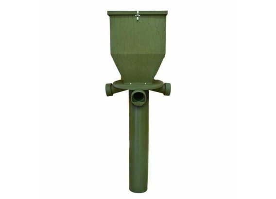 Banks Outdoors Feeder Sleeve for 4x4 or 6x6 Posts - Alpine Green, 40-inch Polyethylene Design