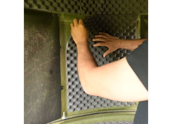 Banks Outdoors Wall Insulation for Stump 4 Hunting Blind - Adhesive Foam for Warmth and Soundproo...
