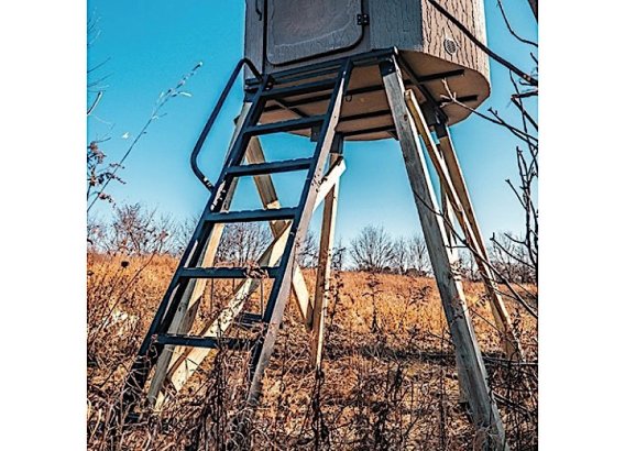 Banks Outdoors 8ft Steel Ladder for Homemade Wooden Leg Systems