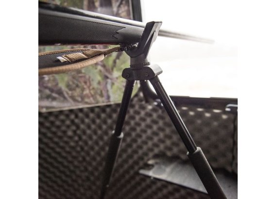 Banks Outdoors Bi-Pod Shooting Stick Adjustable Aluminum Gun Rest 21-40 inches