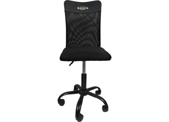 Banks Outdoors Blind Chair Rolling Ergonomic Chair with Adjustable Height and Swivel, 250 lb Max ...