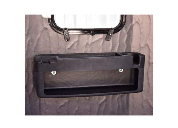 Banks Outdoors Stump Blind Storage Shelf with Light - Gear Organizer for Hunting Blinds