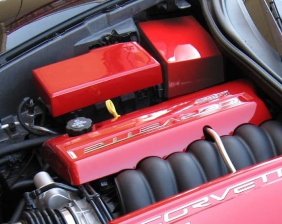 C6 Corvette Painted Battery Cover