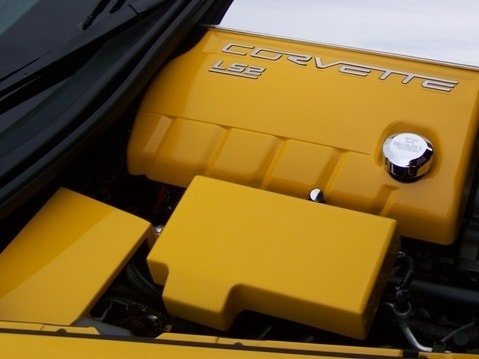 C6 Corvette Painted Fuse Box Cover