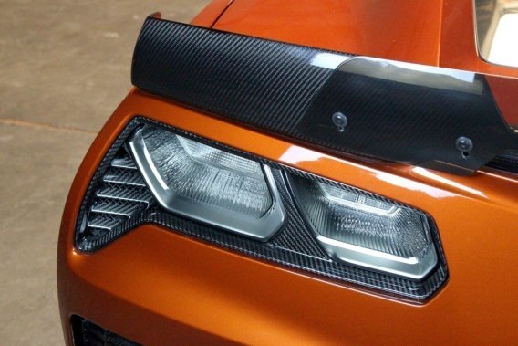 APR Performance Carbon Fiber Tail light Bezel fits 2014-up Chevrolet Corvette