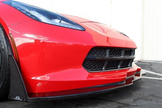 APR Performance Carbon Fiber Front Airdam Track Pack fits 2014-up Chevrolet Corvette C7