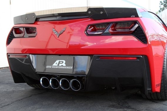 APR Performance Rear Spoiler Version II Track Pack fits 2014-up Chevrolet Corvette