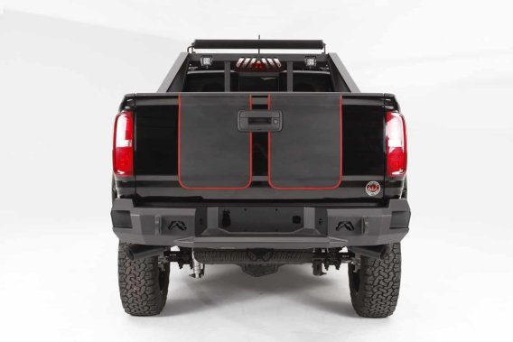 Fab Fours CC15-W3350-1 Premium Rear Bumper For 15-20 Canyon Colorado