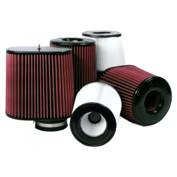 Air Filters for Competitors Intakes AFE XX-90008 Dry Expandable White S&B CR-90008D