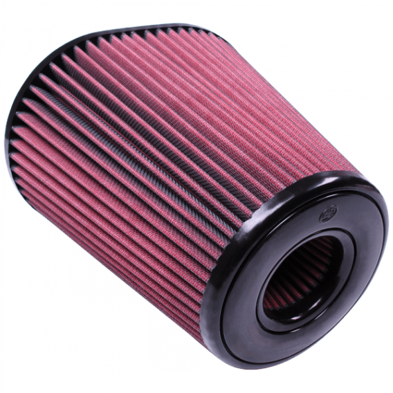 Air Filter for Competitor Intakes AFE XX-90037 Oiled Cotton Cleanable Red S&B CR-90037