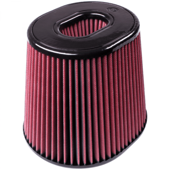Air Filter for Competitor Intakes AFE XX-91044 Oiled Cotton Cleanable Red S&B CR-91044