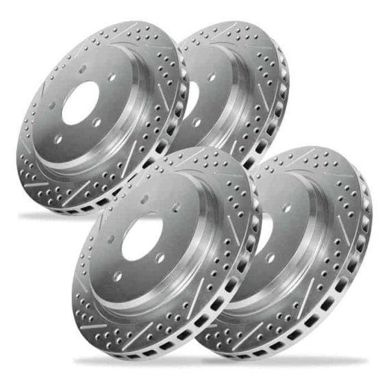 2010-2013 Camaro V6 Baer DecelaRotor Brake Rotors