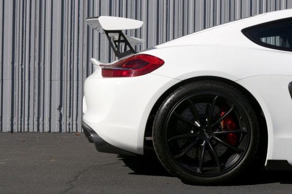APR Performance Porsche Cayman GT4 Wing Extension Kit fits 2015-2016 Porsche 981 Cayman GT4