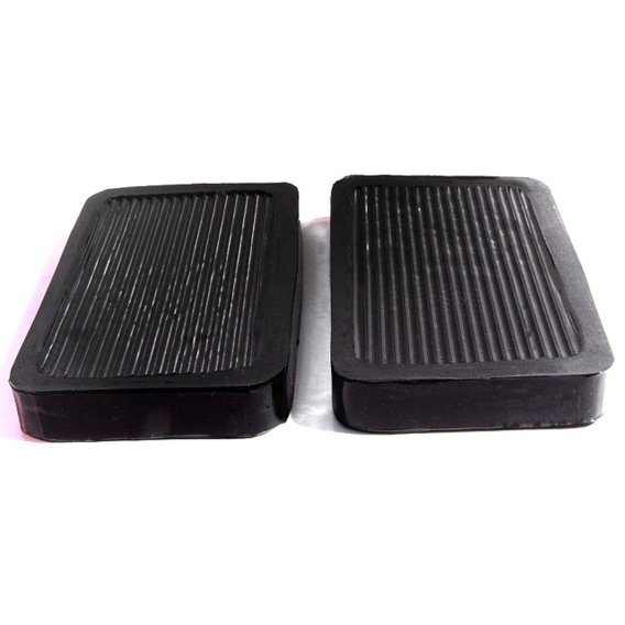Metro SUPERsoft (CB 161) Clutch & Brake Pedal Pads 2-1/2" W × 4-1/8" L