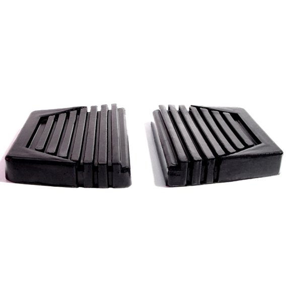 Metro SUPERsoft (CB 80) Clutch & Brake Pedal Pads For 1960 Chevrolet Corvair & 1962 Chevy II
