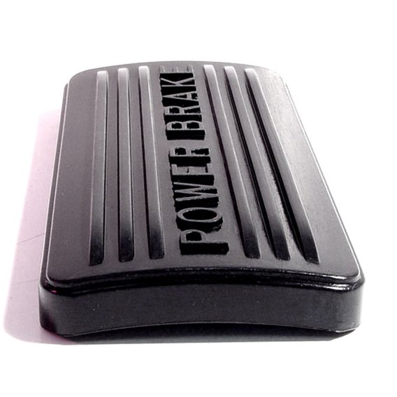 Metro SUPERsoft (CB 83-T) Black Power-Brake Pedal Pad For 1956 Buick Century/Roadmaster/Special