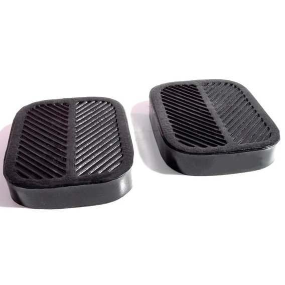 Metro SUPERsoft (CB 92) Clutch & Brake Pedal Pads 2-3/8" W × 2-7/8" L