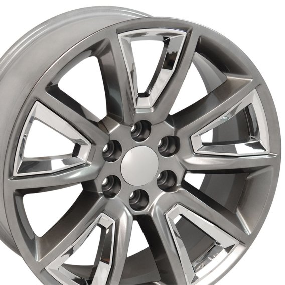 Chevy Tahoe 22"x9" Replica Hyper w/Chrome Wheel CV73B OE Wheels