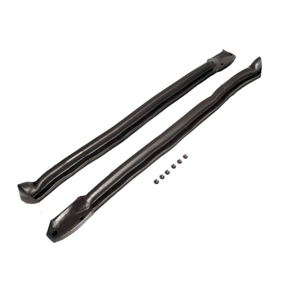 Metro SUPERsoft (CZ 8106) Convertible Windshield Pillar-Post Seals For 1969-1970 Oldsmobile 98
