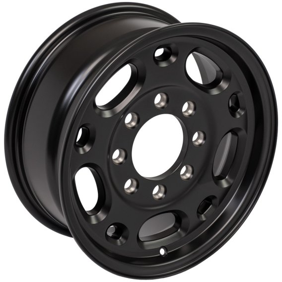 16"x6.5" Replica Wheel Fits Chevy Suburban Rim - OE Wheels CV82 Black Wheel
