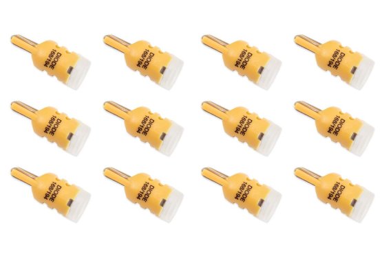 194 LED Bulb HP3 LED Amber Set of 12 Diode Dynamics DD0018TW