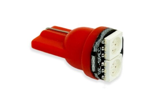 194 LED Bulb SMD2 LED Red Single Diode Dynamics DD0036S