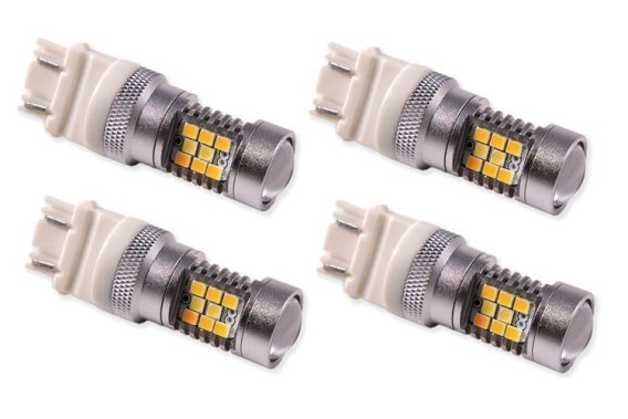 3157 LED Bulb HP24 Dual-Color LED Cool White Set of 4 Diode Dynamics DD0053Q