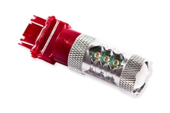 3157 LED Bulb XP80 LED Red Single Diode Dynamics DD0059S