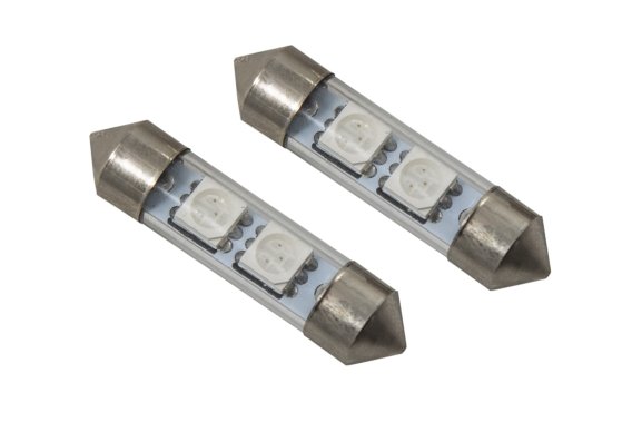36mm SMF2 LED Bulb Blue pr Diode Dynamics DD0078P