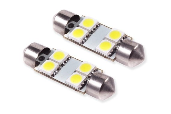 39mm SMF4 LED Bulb Green pr Diode Dynamics DD0095P