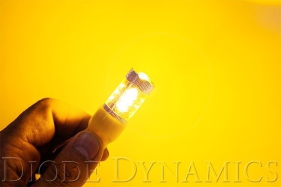 7443 LED Bulb XP80 LED Amber Single Diode Dynamics DD0114S