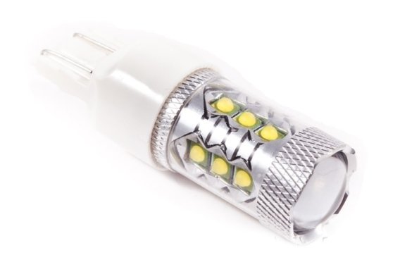 7443 LED Bulb XP80 LED Cool White Single Diode Dynamics DD0116S