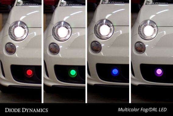 Multicolor Fog Light LED RGB pr for 2009 Dodge Journey Diode Dynamics DD0129P
