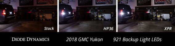 Backup LEDs for 2015-2020 GMC Yukon (pr) HP36 (210 Lumens) Diode Dynamics