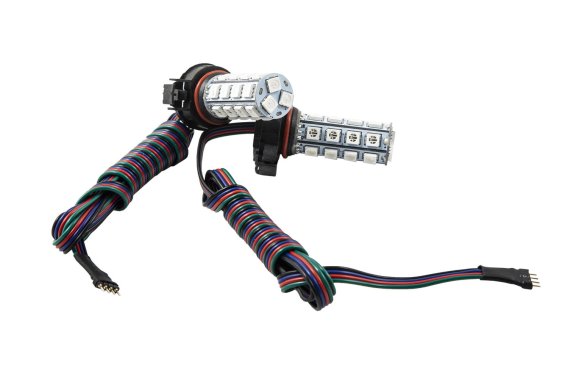 5202/PSX24W SMD27 LED RGB pr Diode Dynamics DD0168P