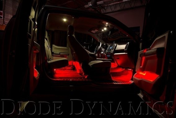 Red LED Footwell Kit Diode Dynamics DD0229