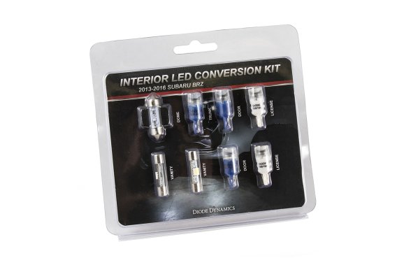 Subaru BRZ Interior Kit Stage 1 Blue Diode Dynamics DD0256