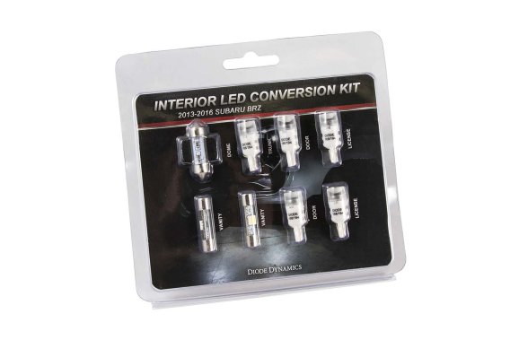 For Subaru BRZ Interior Kit Stage 1 Cool White Diode Dynamics DD0260