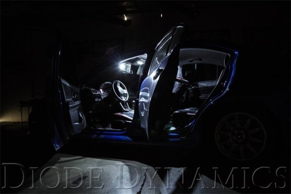 For 2015-19 Subaru WRX Interior Light Kit Stage 1 Blue Diode Dynamics DD0262