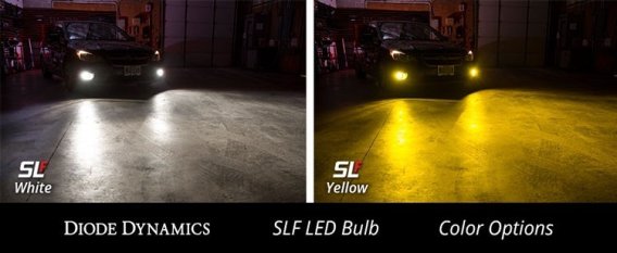 H8 SLF LED Cool White Single Diode Dynamics DD0284S